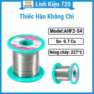 Thiếc hàn không chì hàn quốc wire solder ahf2 - s4 đường kính 0.5mm-1.0mm cuộn 0.5kg/1kg