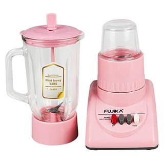 Máy Xay Sinh Tố Fujika FJ-9  Nhiều Chế Độ Xay 2 Cối Thủy Tinh Công Suất 350W Dung Tích 1,25L - Hàng Chính Hãng