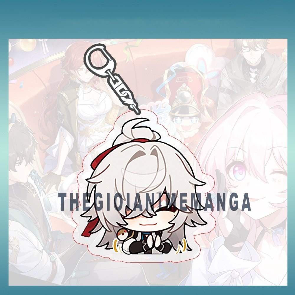 Móc khóa HONKAI IMPACT STAR RAIL ver CẢM XÚC M2 in hình game chibi anime mica trong acrylic xinh xắn