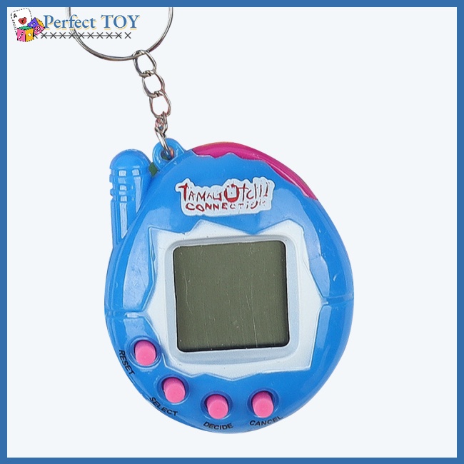 Sf Máy Chơi game Nuôi Thú Ảo tamagotchi Cầm Tay mini Màu Trơn Cho Bé