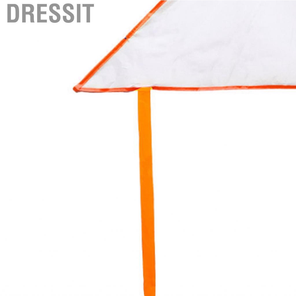 Dressit Blank Triangle Kite  Fast Drying Pigment Hand Painted Safe and Reliable DIY Coloring Waterproof for Family Gathering
