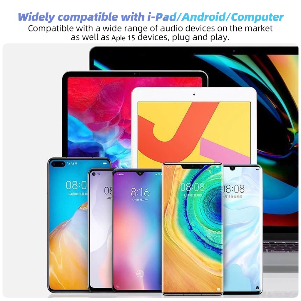Fonken Tai Nghe Nhét Tai Có Dây Cổng type-c Cho ip-hone 15 pro max