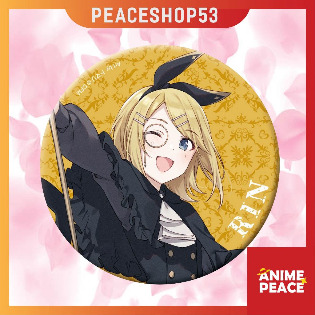 Huy hiệu Hatsune Miku Vocaloid Lấp Lánh Huy Hiệu Vocaloid Ver 9 Set Phù Thủy HH67