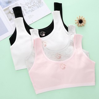 Áo Lót Cotton Tinh Khiết Dạng Ống Rộng Chống Ngã Cho Nữ Sinh Tiểu Học
