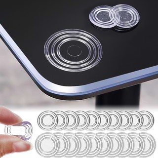 Miếng đệm chân ghế Tấm bảo vệ sàn / Miếng đệm cao su chống trượt trong suốt / Thảm chống trượt Nội thất Miếng đệm kính tắt tiếng / Miếng đệm bàn kính Thảm cao su nhựa Tấm mềm chống trượt