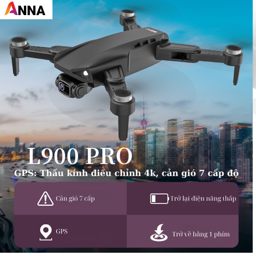 Flycam L900 PRO máy bay điều khiển từ xa định vị GPS, hình ảnh sắc nét 4K, tránh chướng ngại vật, thời gian bay lớn | BigBuy360 - bigbuy360.vn