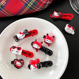 Kẹp tóc hình mèo hello kitty xinh xắn cho bé gái