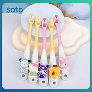 ♫ bàn chải đánh răng trẻ em sanrio kid cartoon cat bàn chải đánh răng lông siêu mềm chăm sóc răng miệng chất lượng cao bàn chải đánh răng bảo vệ em bé