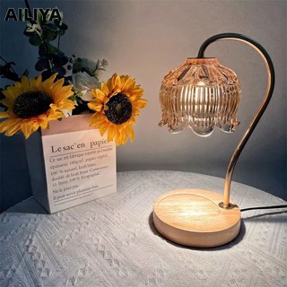 Aailiya Đèn Nến Để Bàn Không Khói Điều Chỉnh Nhiệt Độ Kiểu retro Mỹ