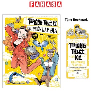 Sách phòng thiết kế khai thiên lập địa - tập 5 - tặng kèm bookmark
