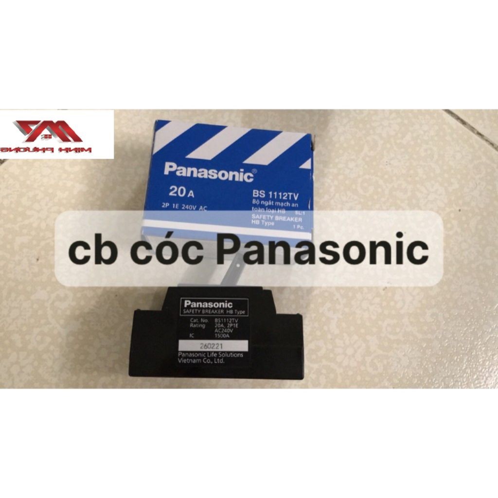 Panasonic - Cầu dao an toàn Aptomat CB cóc Panasonic chính hãng