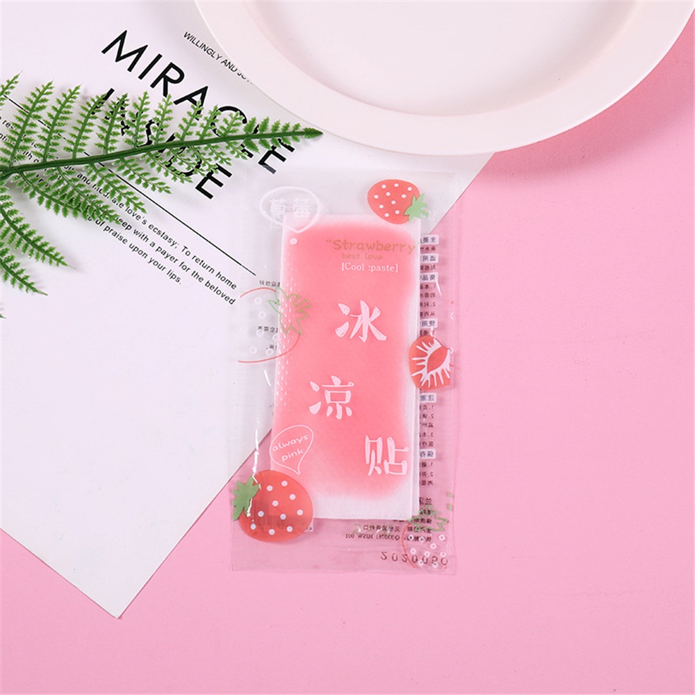 Gói 2 Miếng Dán Phòng Chống Say Nắng Và Giảm Sốt Cho Trẻ Sơ Sinh Và Người Lớn Làm Mát Cơ Thể, Giảm Giá