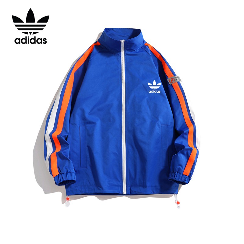 Áo Khoác Thể Thao Adidas 100% Chính Hãng Dáng Rộng Thoải Mái Chống Gió Thời Trang Mùa Thu Cho Nam