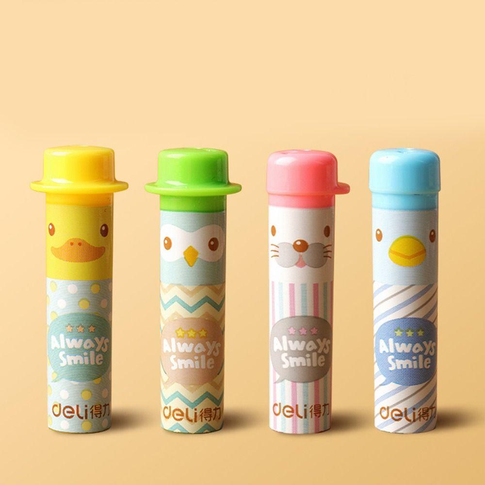 Mmluck Set 4 Vỏ Nhựa Bảo Vệ Bút Chì Hình Gấu / Ếch Hoạt Hình Dễ Thương