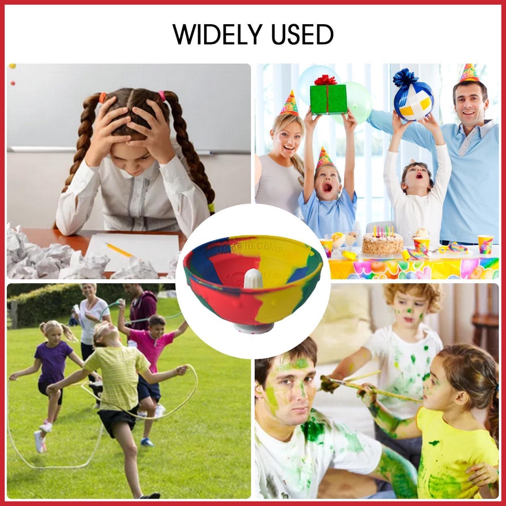 Bóng Cao Su Nhảy hip hop Nửa Mặt Sáng Tạo Cho Bé Chơi Thể Thao Ngoài Trời