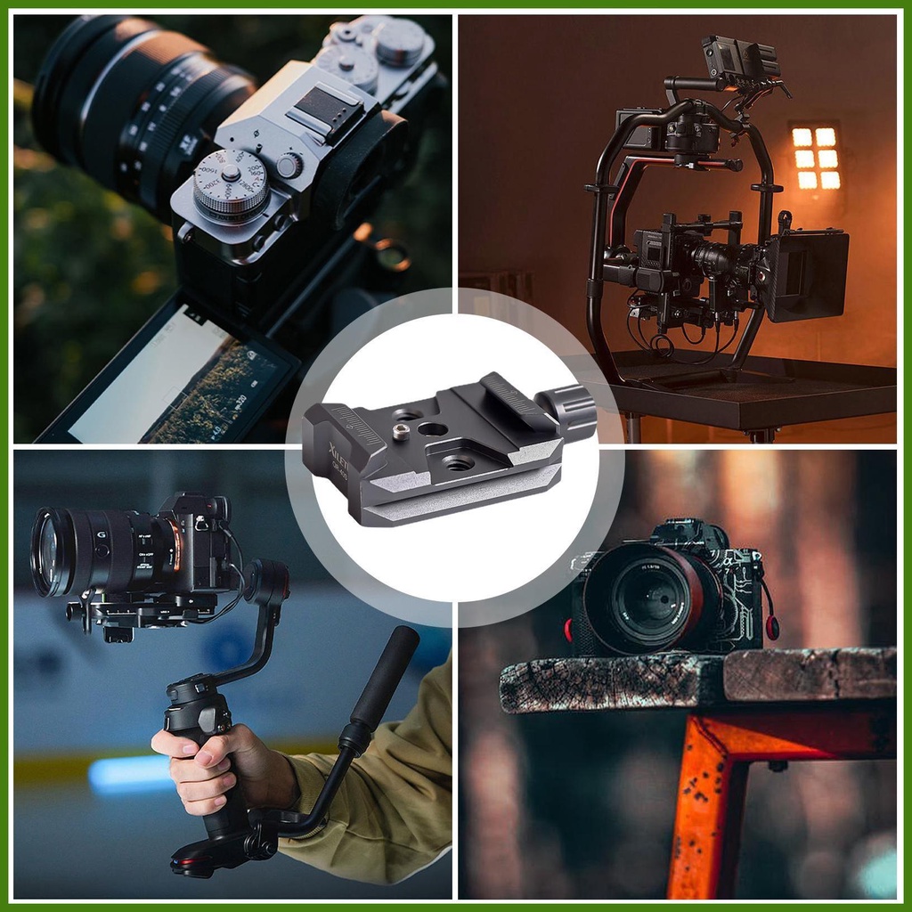 Tấm Tháo Lắp Nhanh Bằng Hợp Kim Nhôm Thông Dụng Cho Chân Đế Máy Ảnh