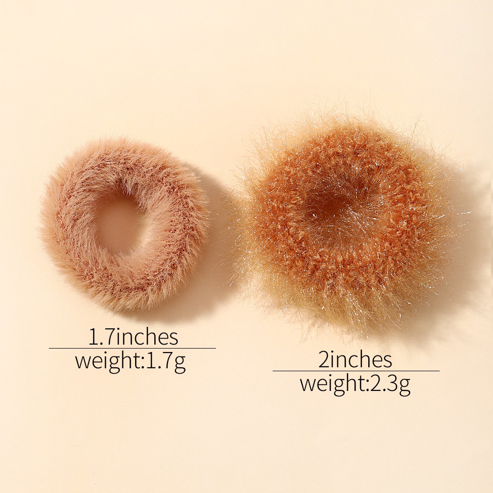 Set 5 Dây Cột Tóc Nhiều Màu Sắc Dễ Thương Cho Bé Gái