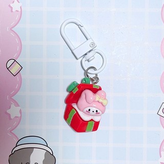 Móc Khóa Hình Thỏ mini Dễ Thương