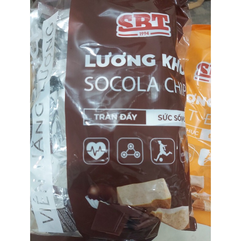 Lương khô mini Energy Dice SBT gói 500g, lương khô ngũ cốc