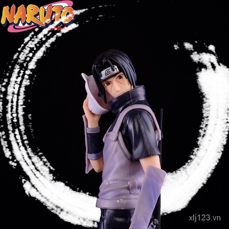 Mô Hình Nhân Vật uchiha itachi akatsuki Trong naruto gk 8njg