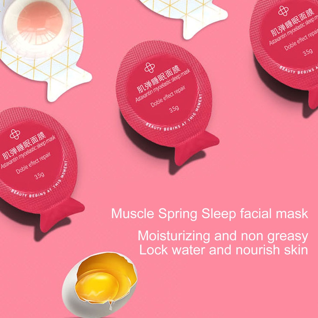 Xh Mặt Nạ Trứng Tự Nhiên Chống Oxy Hóa Dưỡng Ẩm Làm Săn Chắc Da