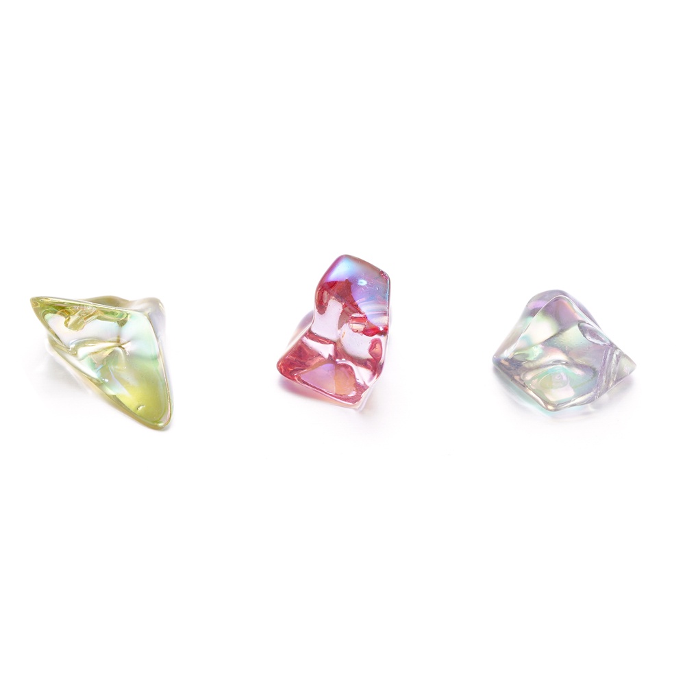 St.kunkka Set 4 Hạt Đá acrylic Lớn Làm Trang Sức diy