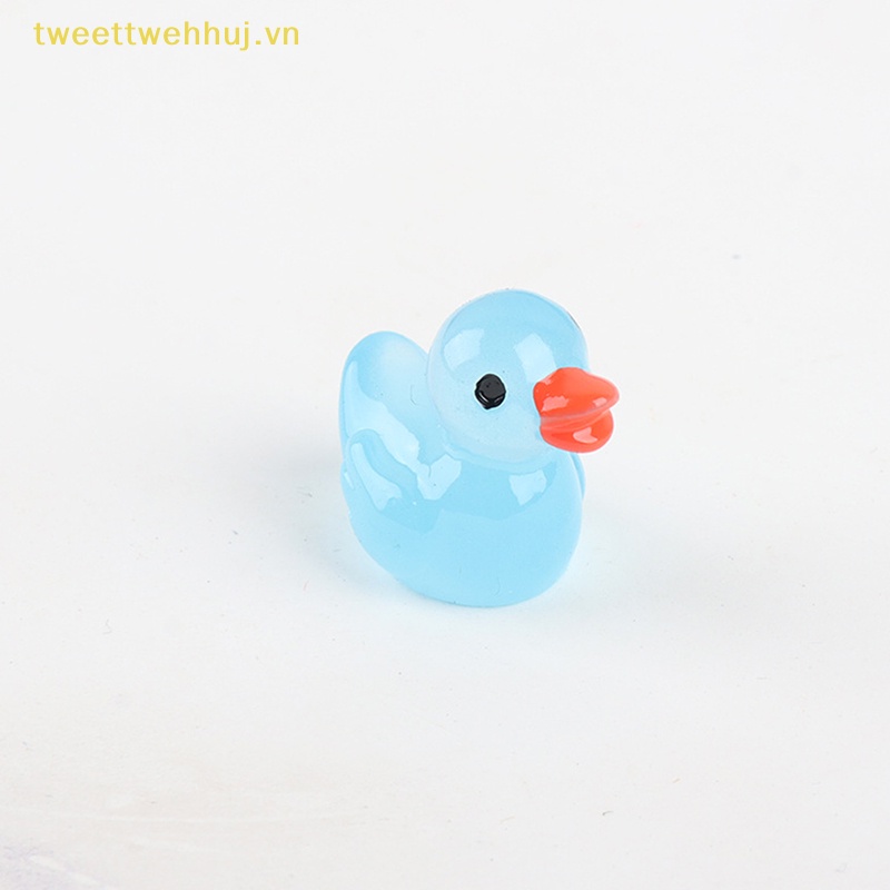 Tweehuj Set 5 Vịt Dạ Quang Trang Trí Phong Cảnh diy vn