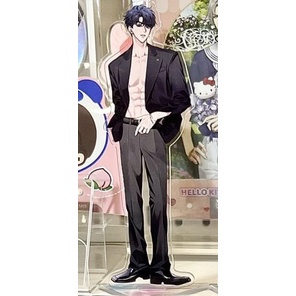 Mô hình Standee Phác Họa Korean BL Manwha Sketch Acrylic Stand Lee Joobin Choi Ilkyung Suit Series Anime 15cm