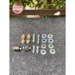 Bộ bạc thau giò gà xe cub 78-79-81-82-dd