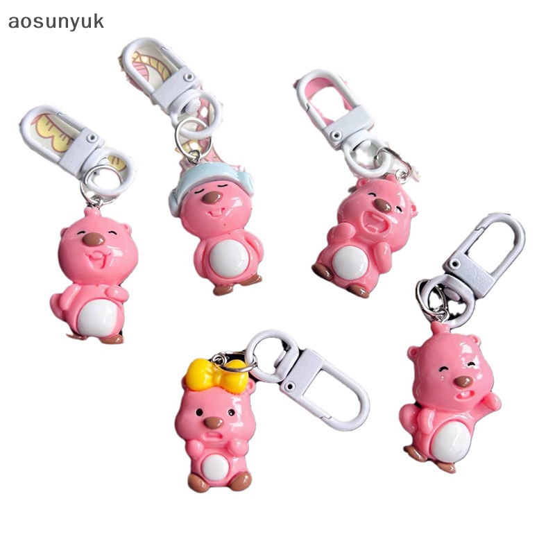 Aosunyuk kawaii loopy Hoạt Hình Đáng Yêu Có Móc Khóa diy Dành Cho Điện Thoại Túi Xách Nữ