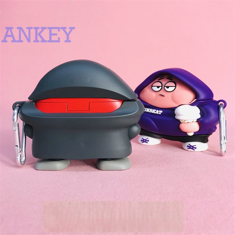 For Beats Studio Buds + Case Protective Buds+ silicone Cute Cartoon Covers Bluetooth Earphone Shell Headphone Portable