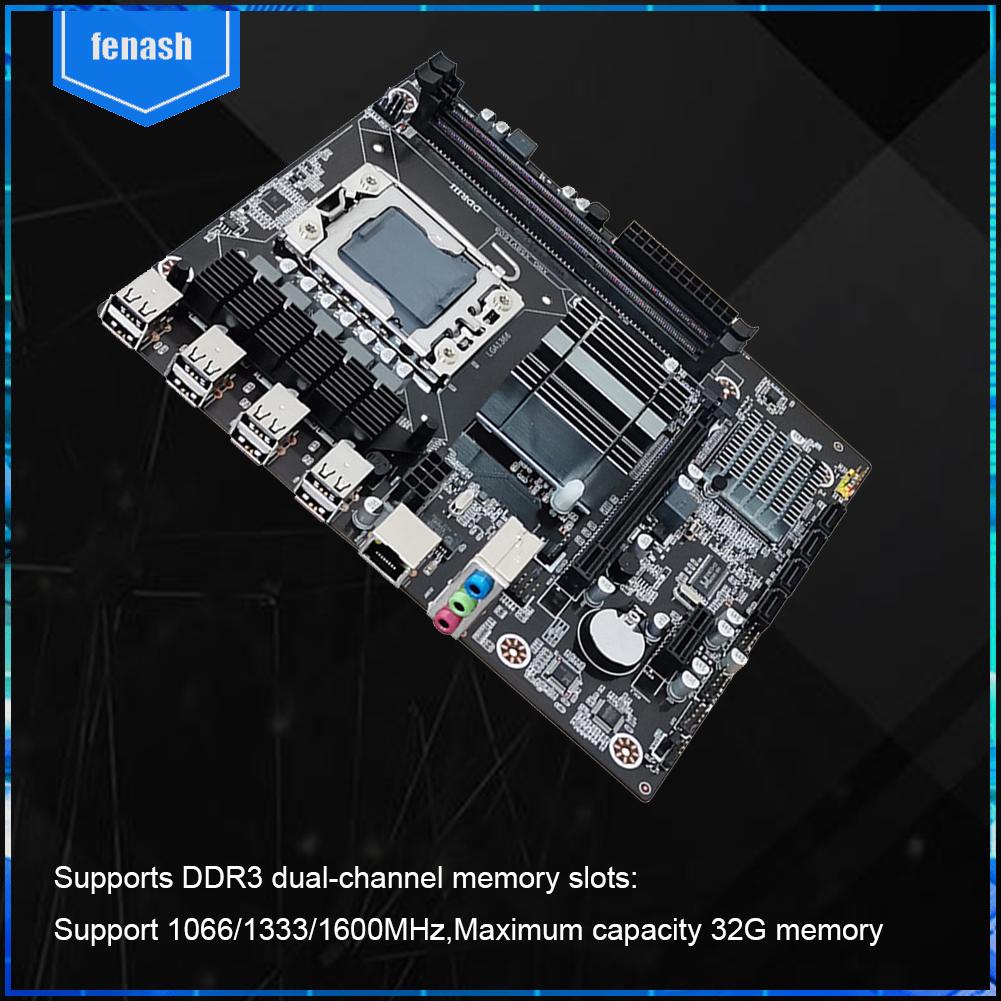 Bo Mạch Chủ Hai Kênh Hỗ Trợ Chơi Game au- x58 lga 1366 e5640