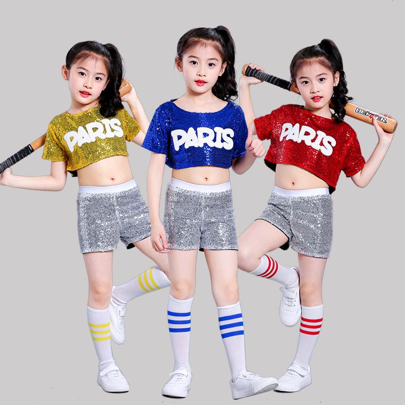 Bộ Trang Phục Biểu Diễn Nhảy Múa Đường Phố Dành Cho Trẻ Em Mẫu Giáo 9.13