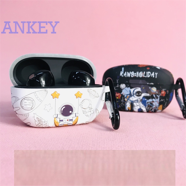 For Sony WF-1000XM5 Case Protective Silicone WF1000XM5 1000XM5 Cute Cartoon Covers Bluetooth Earphone Shell Headphone Portable