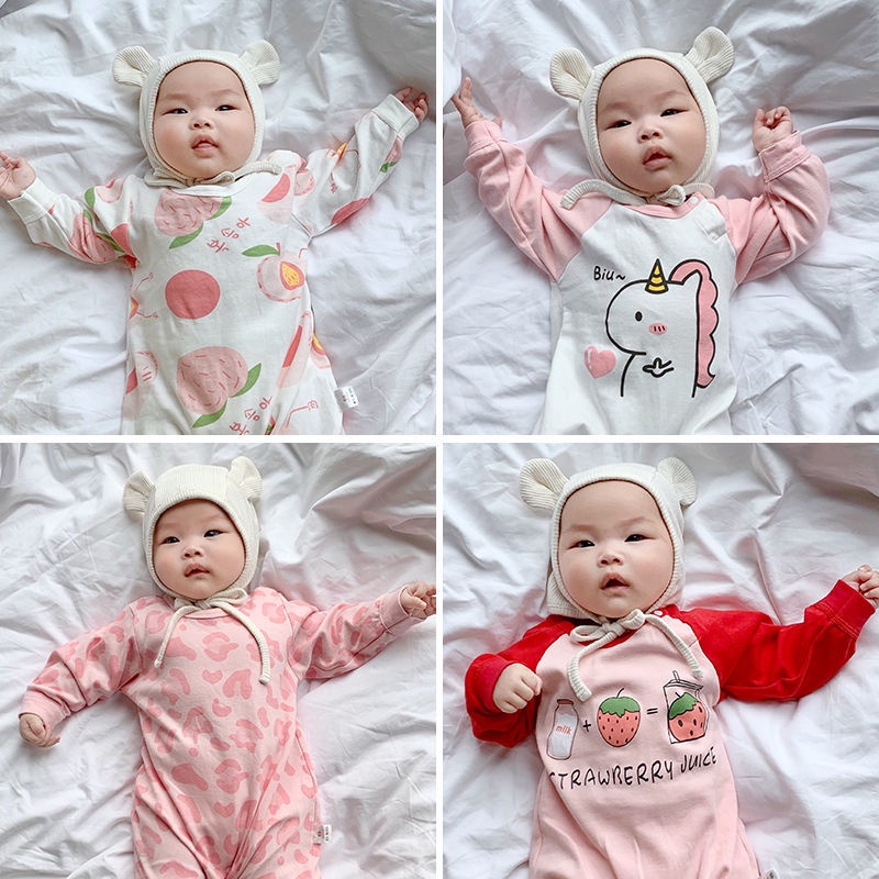 Quần Áo Sơ Sinh Mùa Xuân Thu Cho Bé