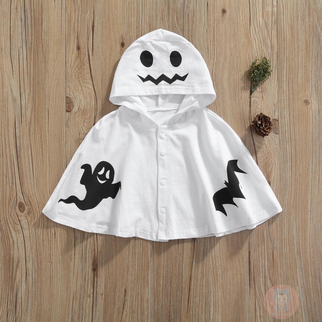 Laa6-áo Khoác Có Nón In Họa Tiết halloween Hoạt Hình Cho Bé 9 Tháng-3 Tuổi