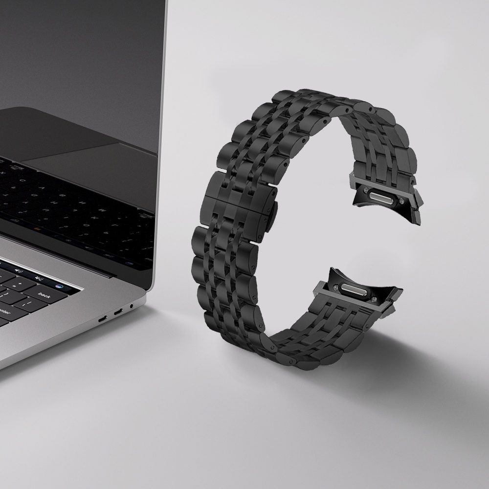 Dây Đeo Inox Cho Đồng Hồ Thông Minh samsung galaxy watch 4 5 6 44 40mm 5pro 45mm 4 6 classic 43 47mm 42 / 46mm