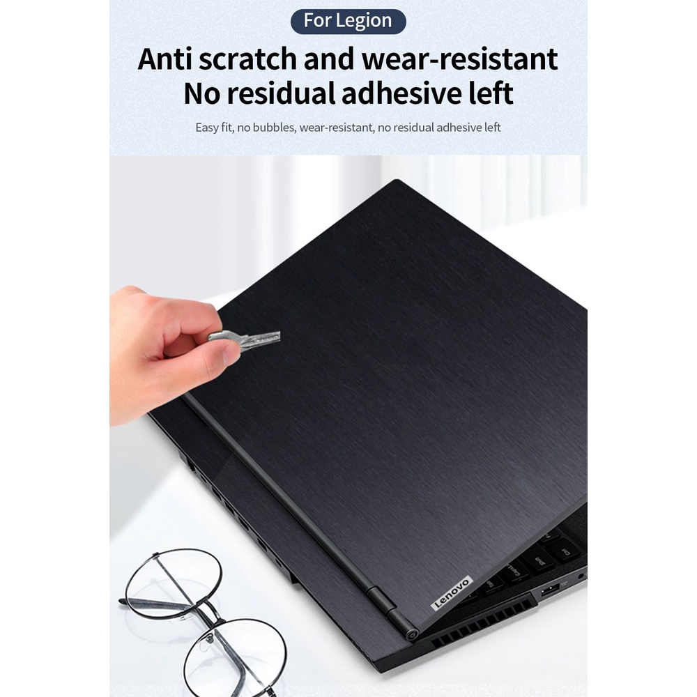 Miếng Dán Trang Trí laptop lenovo skins 2023 legion pro 5 / 7 slim 5 / 7 16 inches skins r9000p r7000p y9000x Bằng pvc Màu Trơn