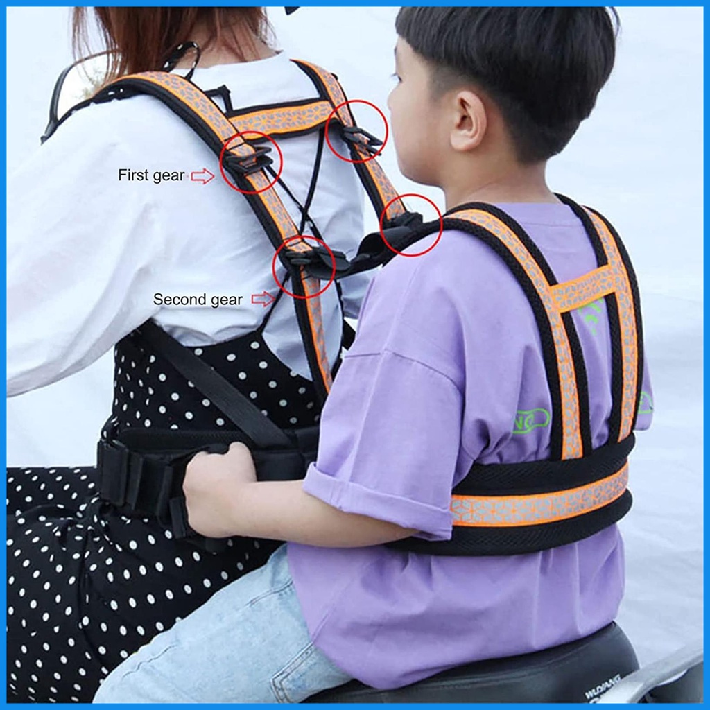 Dây Đai An Toàn Cho Bé Khi Đi Xe Máy