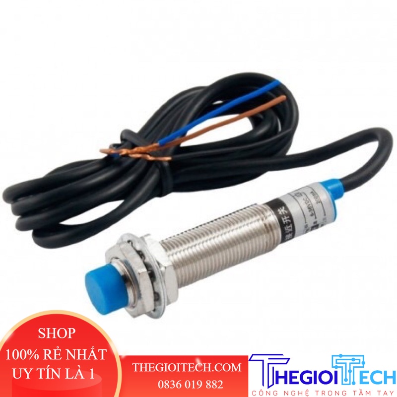 Cảm biến tiệm cận phát hiện kim loại phi 12 LJ12A3-4-Z/BX, phi 18 LJ18A3-8-Z/BX, phi 8 LJ8A3-2-Z/BX NPN YH Chất lượng - Phi 12,Loại 1 chất lượng