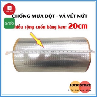 Băng keo x2000, BẢN TO 20cm , băng keo siêu dính, băng keo chống dột thấm nước, dán mọi bề mặt