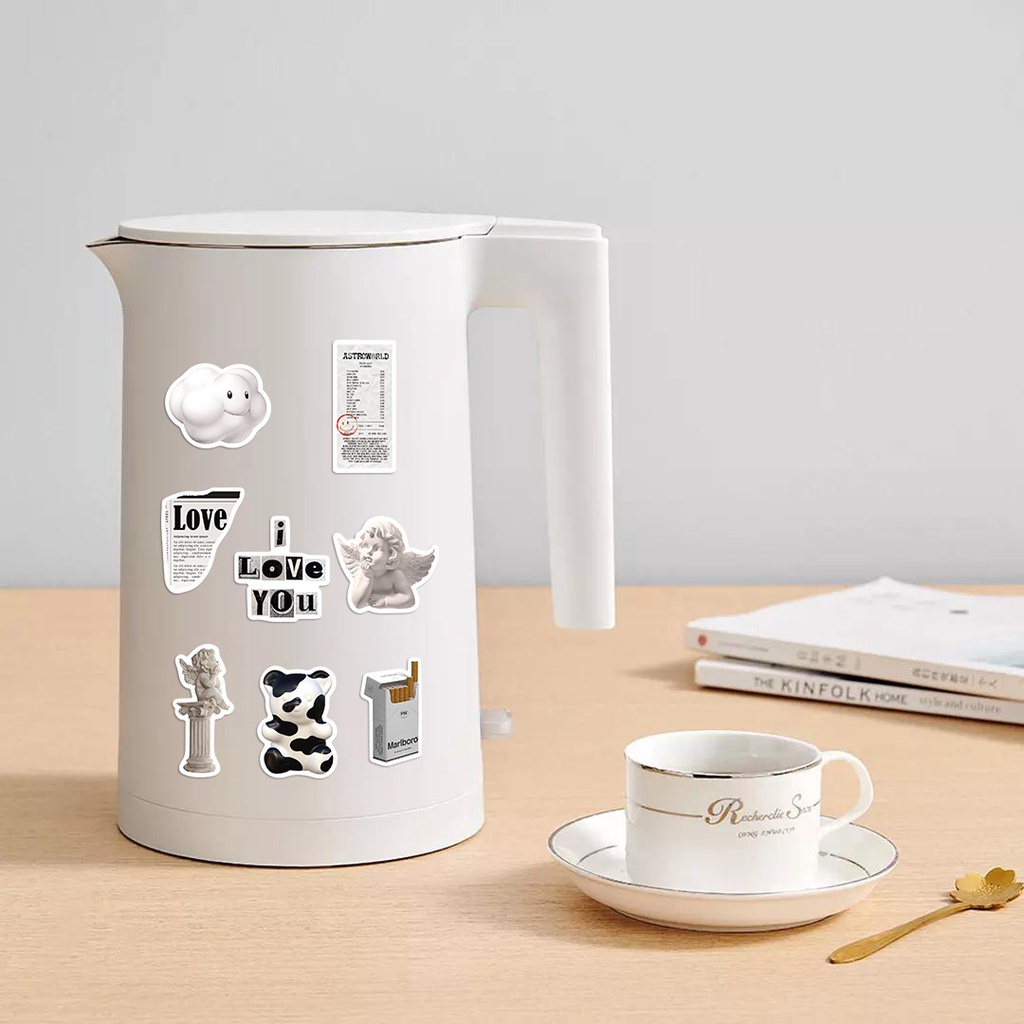 Set 61 Tấm Sticker Dán Trang Trí laptop / Điện Thoại Chống Nước