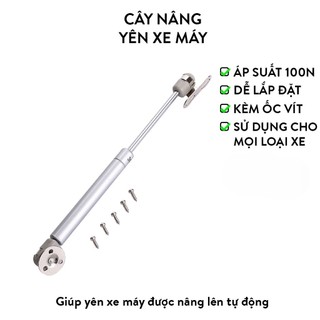 Ty nâng yên xe máy tự động ( pen nâng yên trắng) ( giá 1 cái )