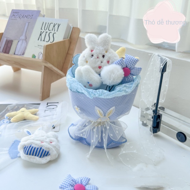 🔥HOT🔥Bó Hoa Đồ Chơi Búp Bê Hoạt Hình Dễ Thương Xinh Xắn
