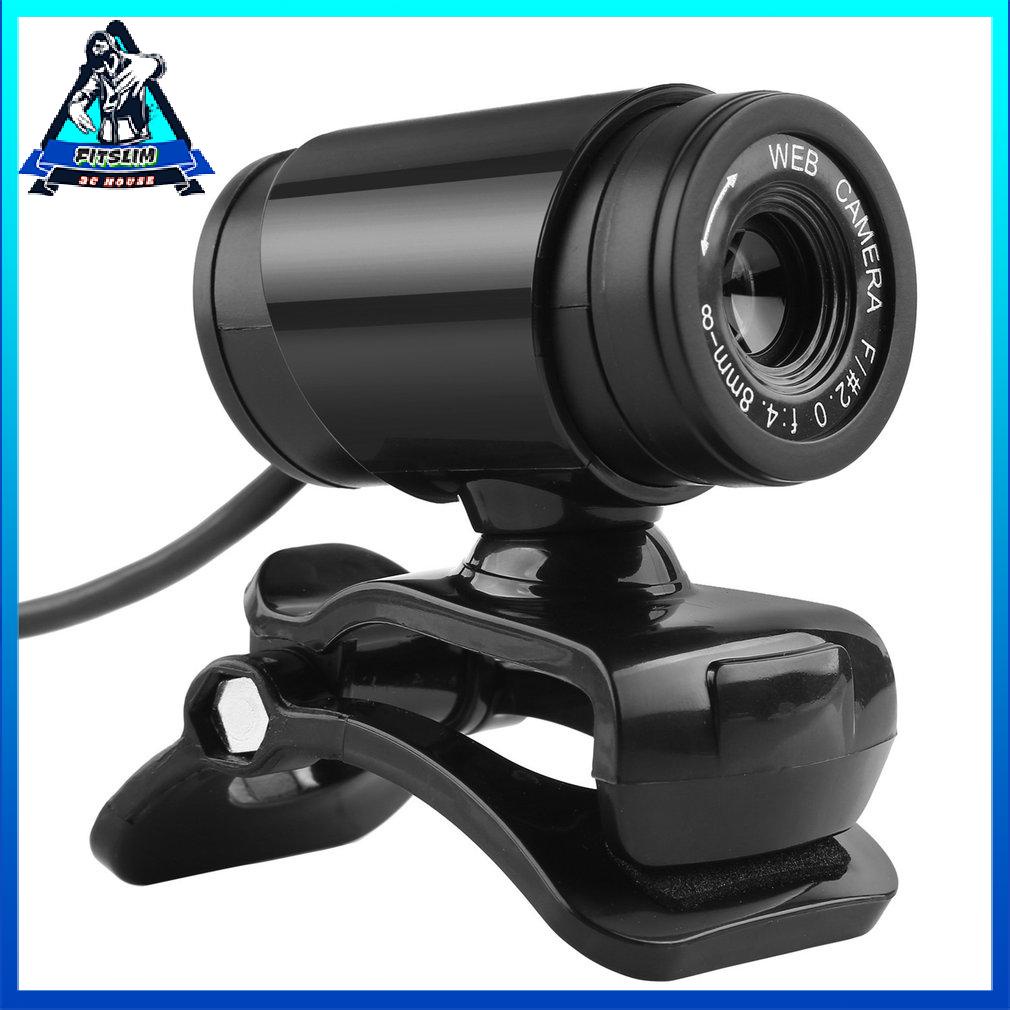 Usb Hd Webcam Web Cam Camera For Computer Pc Laptop Desktop