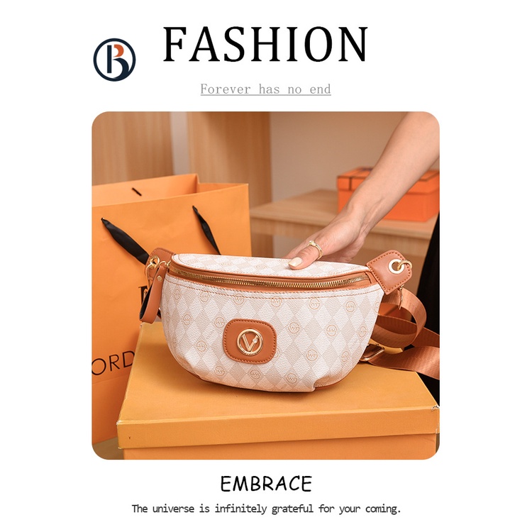 PUMB túi bao tử nữ túi đeo hông  xách nữ đeo chéo 2023 NEW Fashion phù hợp du lịch Thời trang giản dị Phong Cách Hàn Quốc GYB2391H7A38Z230920