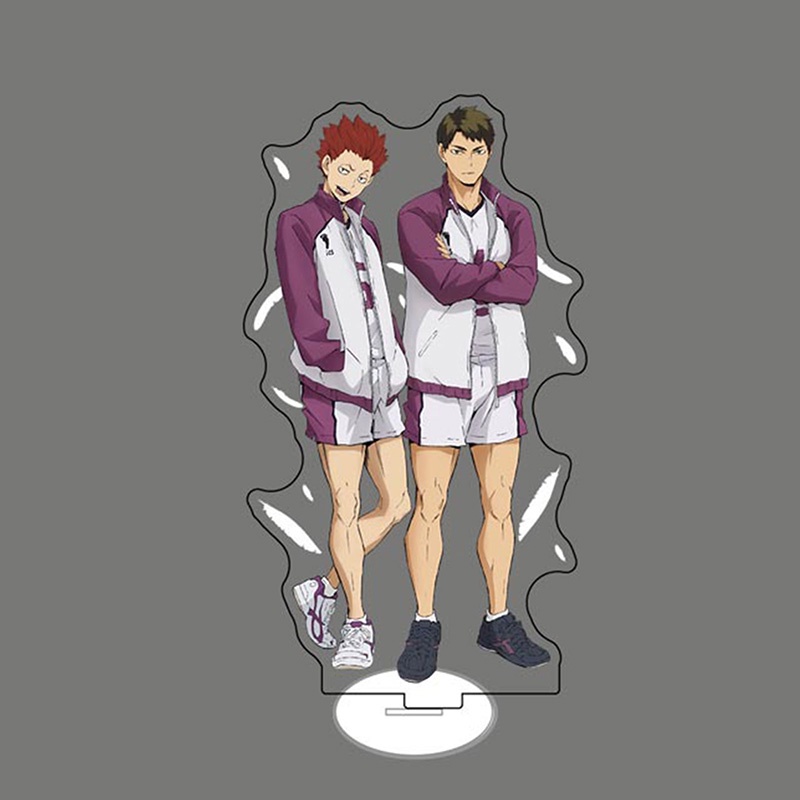 Bài Hát anime haikyuu!!!! Mô Hình Búp Bê Hai Mặt Bằng acrylic