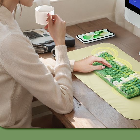 Bàn Phím bluetooth Không Dây Đính Nơ Phù Hợp Cho ios ipad tablet laptop