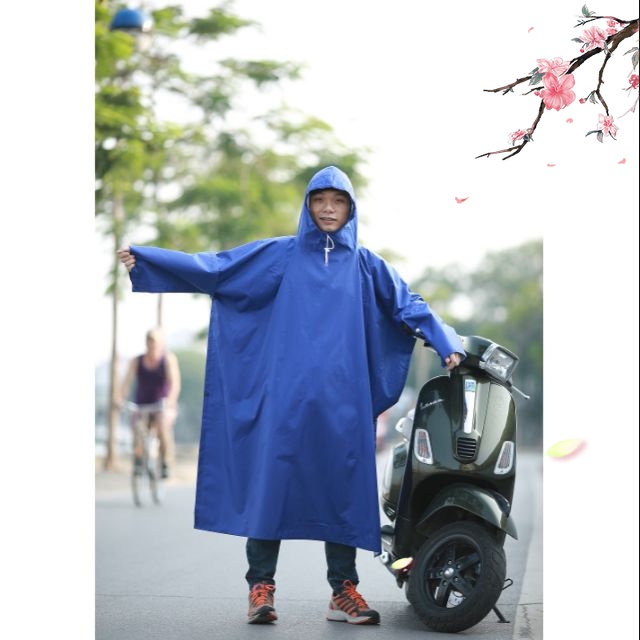 Áo mưa cánh dơi 1m4 vải dù cao cấp