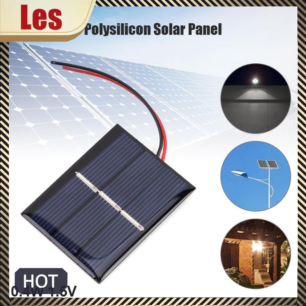 Tấm Pin Năng Lượng Mặt Trời 0.4w 1.5v Có Dây mini diy